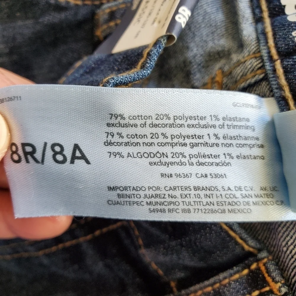 OshKosh Boys Denim Jeans. Size 8R